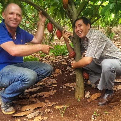 Kamkav Farm today — 100+ hectares of cacao